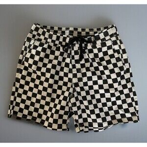 Vans Mens Range Elastic Cheers Shorts Size Small 28x6 Crisp Cotton Pockets